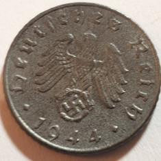 Germania Nazista 5 reichspfennig 1944 F/Stuttgart