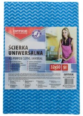 Lavete Universale, Subtiri, 32 X 50cm, 5 Buc/set, 70% Vascoza, Office Products - Albastre foto