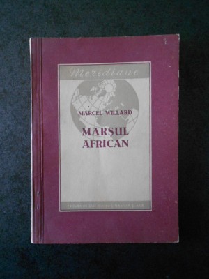 MARCEL WILLARD - MARSUL AFRICAN (1956) foto