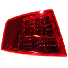 Stop spate lampa Audi A8 (D3), 01.03-01.10, omologare ECE, spate, cu suport bec, cu LED, exterior, 4E0945095C, Stanga