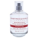 Crabtree &amp; Evelyn, Rosewater &amp; Pink Peppercorn, Apă de toaletă, Pentru femei, 100 ml