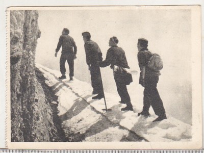 bnk cp In Muntii Bucegi - Vedere - rara foto