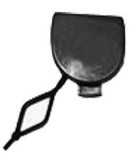 Capac bara carlig remorcare Citroen C3 03.2010- si DS3 2010-2015, parte spate