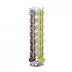 Suport 32 capsule Dolce Gusto, vertical, 42x11cm , baza rotativa