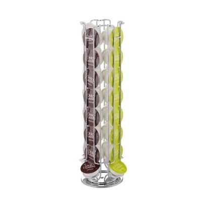 Suport 32 capsule Dolce Gusto, vertical, 42x11cm , baza rotativa foto