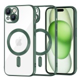 Techsuit - Luxury Crystal MagSafe - iPhone 15 Plus - Deep Green