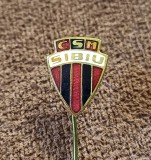Insigna fotbal - CSM SIBIU (varianta mica)