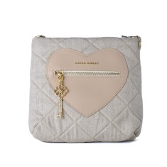 Geantă Damă Laura Ashley DIXIE-CREAM Gri 24 x 24 x 9 cm