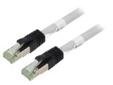 Patch cord S/FTP Cat 8.1 gri 10m