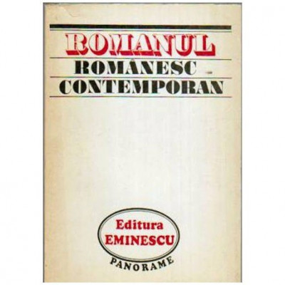 - Romanul romanesc contemporan 1944-1974 - 107961 foto