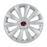 Set 4 Capace Roti, potrivite jantelor de R16, pentru Mitsubishi, model delta cromat