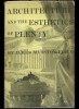 Architecture and the esthetics of plenty / James Marston Fitch 1961