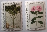Natiunile Unite 1990 New York plante serie 2v. nestampilata, Nestampilat