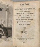 Abrege de l histoire universelle - M. Le Comte de Segur
