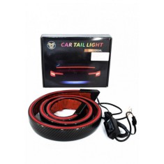 Eleron carbon porbagaj / luneta cu LED cu functii de pozitie , stop pe frana si