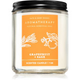 Bath &amp; Body Works Grapefruit + Sage lum&acirc;nare parfumată 198 g