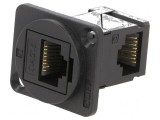 Adaptor FT Cat 6 RJ45 8p8c soclu dublu