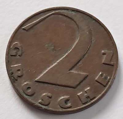 Austria, 2 Groschen 1925 foto