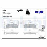 Set placute frana disc Alfa Romeo Ar 6; Citroen C25, C25 Sasiu, C35, C35 Sasiu; Fiat Ducato, Ducato Panorama, Ducato Sasiu, Talento, Talento Sasiu;
