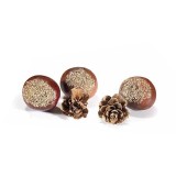 Cumpara ieftin Set 48 conuri brad si castane 3 cm