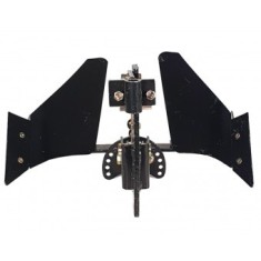 ProGARDEN PRO-PR2B-31 plug reversibil cu doua brazdare pentru motocultor, tija 31cm - 6960270370040