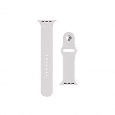 Curea alba din silicon pentru Apple Watch 42mm pentru Series 1 / 2 / 3 / 4 versiunea 44mm CellPro Secure foto