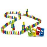 Jucarie societate Domino Mini, 100 piese, Multicolor, ATU-087069, Oem