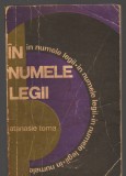 C9165 IN NUMELE LEGII - ATANASIE TOMA