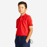 Tricou Polo Golf Roșu Copii