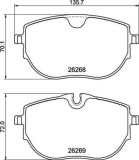 BREMBO P 85 187 PRIME LINE set placute frana,frana disc