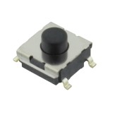 Microintrerupator, 6x6mm, OFF-(ON), SPST-NO, OMRON OCB, B3FS-1010, T156525