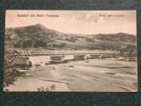 1928 - Pucioasa, podul peste Ialomita (jud. Dambovita)