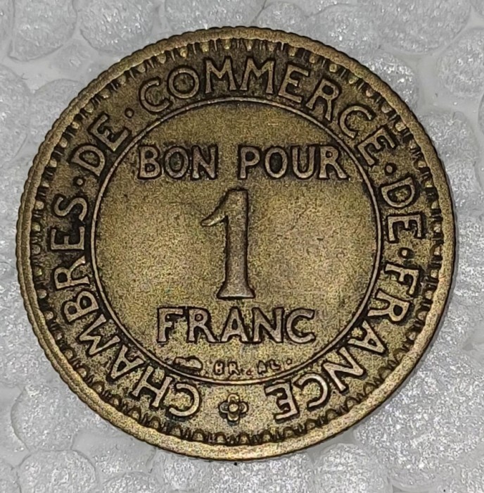 CY - Franc 1922 Franța/ frumoasa