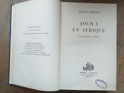 Jacques Robichon- Jour J en Afrique, 1964 foto
