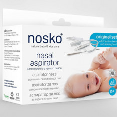 Nosko set aspirator nazal copii 0+