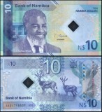 Namibia 2025 - 10 dollars, necirculata - hibrid