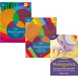 Evaluarea nationala 2025 Matematica Clasa 8 si Culegerile de matematica, semestrele 1 si 2 Clubul matematicienilor - Marius Perianu