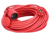 Prelungitor Alimentare AS SCHWABE 25m 3G1,5mm&sup2; 16A PVC Roșu Cod 860361