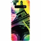 Husa silicon pentru Samsung Galaxy S10, Eiffel Tower 002