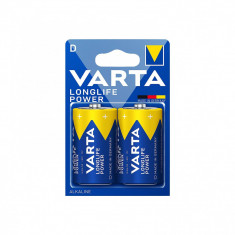 Baterie Varta LongLife Power LR20 1,5V Alcalina set 2 buc. Cod:4920 foto