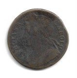 Marea Britanie CHARLES II HALF PENNY , Copper 167_ - Anul nu e vizibil
