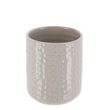 Suport Periuțe Ceramică Lucios &ndash; Crem