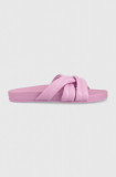 Cumpara ieftin Billabong papuci femei, culoarea roz, cu platforma