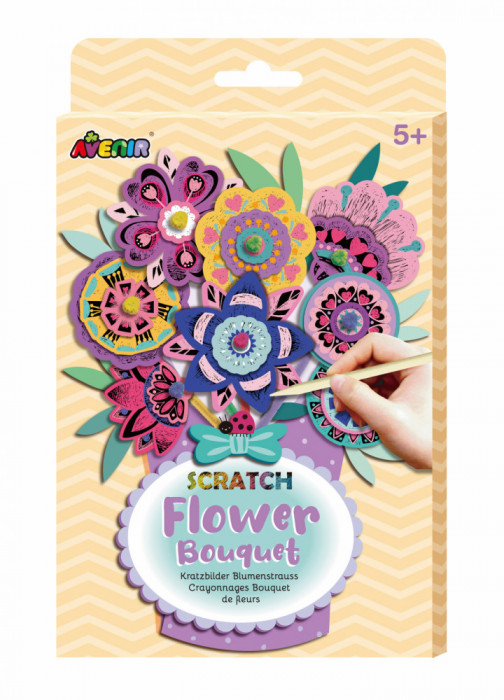 Set creativ de razuit Buchet - Flori