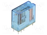 Releu electromagnetic FINDER 12V DC 16A SPDT pentru PCB cu soclu seria 40.61