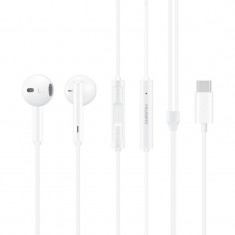 Handsfree (casti) Huawei CM33 55030088 USB Type-C, alb foto