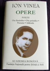 Ion Vinea - Opere Fundamentale (Poezii) - editie de lux Academia Romana foto