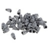 Set 100 bucati manson de protectie pentru mufe internet, RJ 45, gri