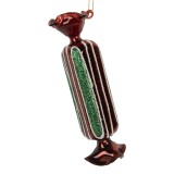 Cumpara ieftin Set 6 ornamente brad Craciun sticla multicolora X-mas &Oslash; 4x15 cm
