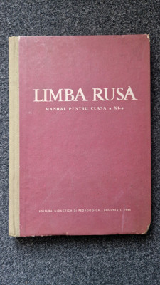 LIMBA RUSA MANUAL PENTRU CLASA A XI-A - Dudnicov foto